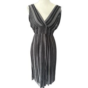 ILLA ILLA Elegant Black and White Striped jumpsuit